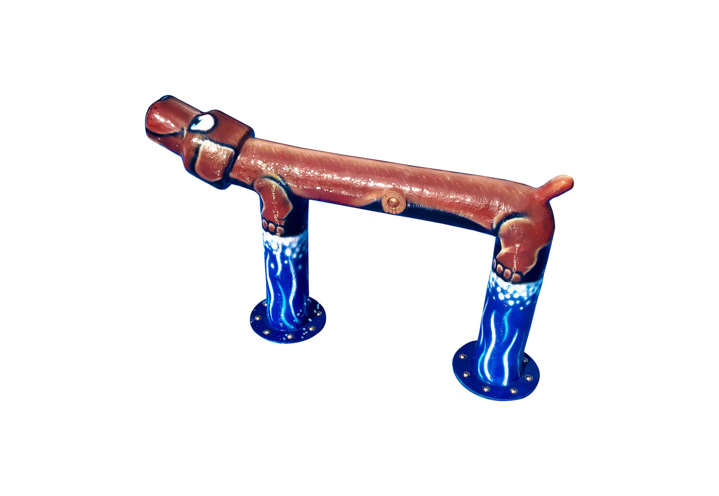 Standing Dog Water Play Feature
